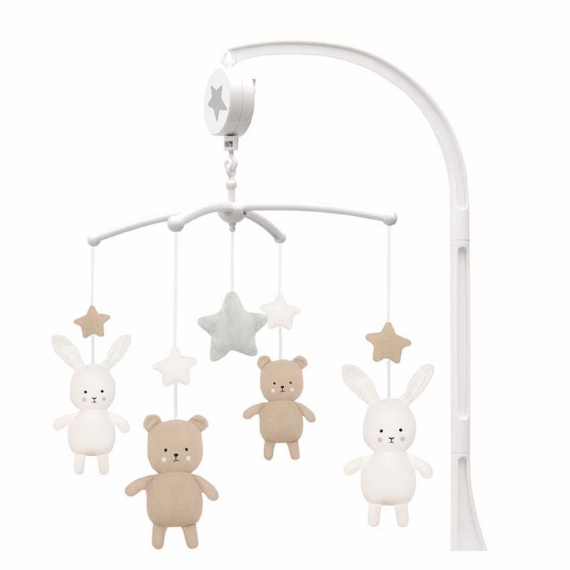 Mobile musical ourson et lapin Jabadabado