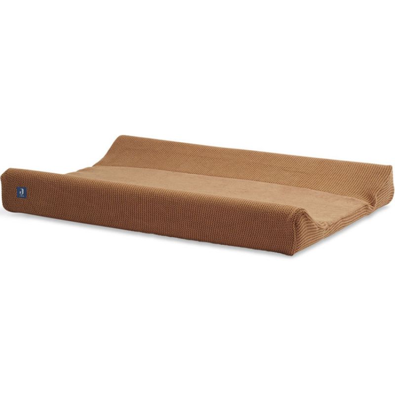 Housse de matelas à langer Basic Knit Caramel (50 x 70 cm) Jollein