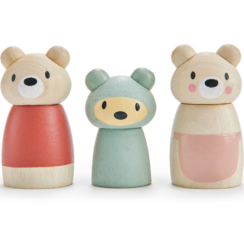 Figurines Famille d'ours Tender Leaf Produit 1 grande taille