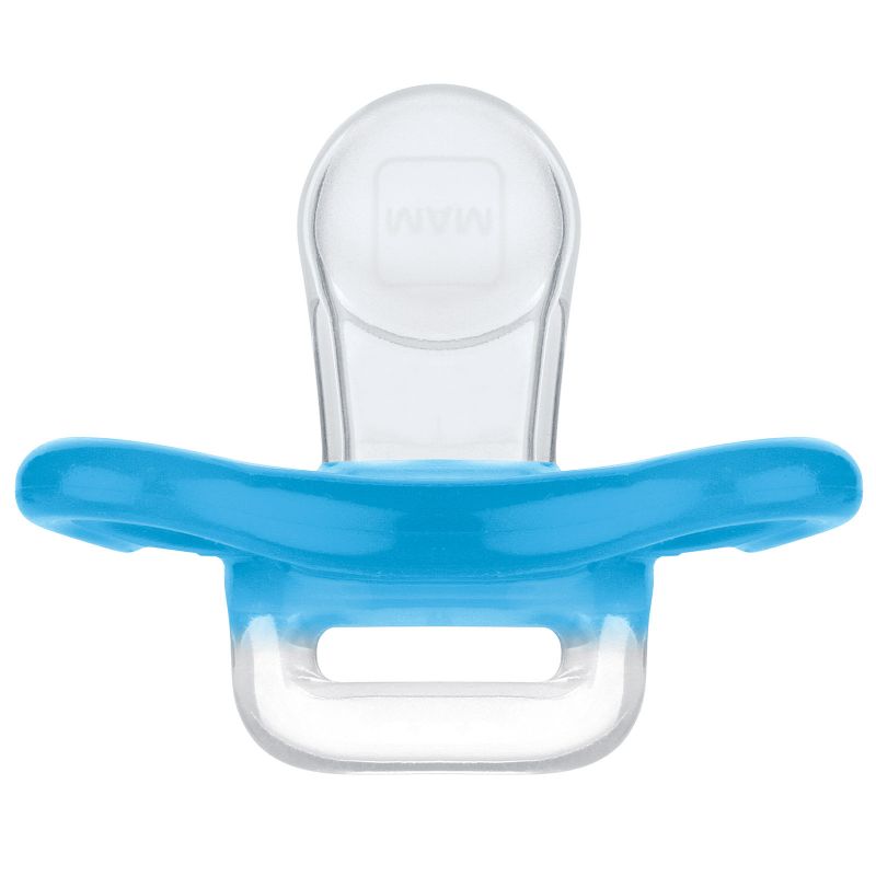 Sucette en silicone Comfort bleue mixte (0-5 mois) MAM
