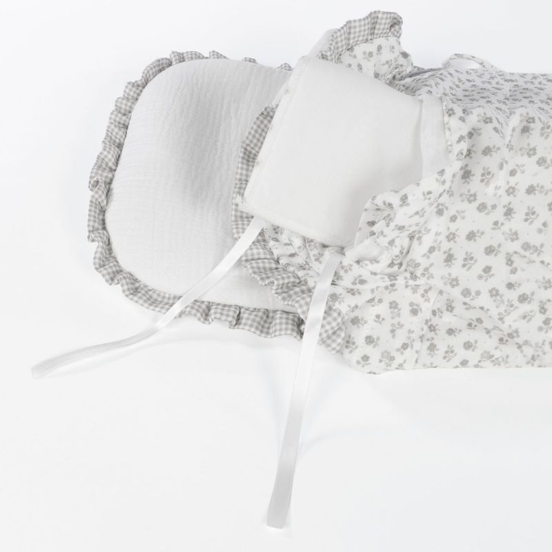 Nid d'ange mi-saison Little Bloom Fleurs Gris (TOG 2,5) Pasito a pasito Produit 6