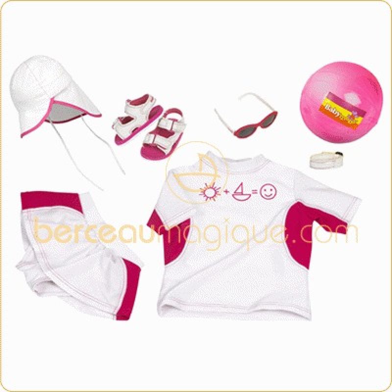 Ensemble Summer kit rose Babymoov