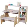 Petit bureau évolutif Asymetry avec colonne étagère (coloris au choix) Mathy by bols Produit 7