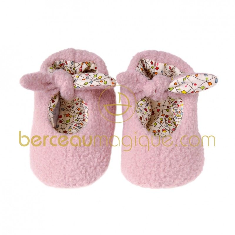 Chaussons rose Trousselier