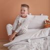 Parure de lit en veloudoux grise Babou & Kendi (100 x 140 cm)  par Noukie's