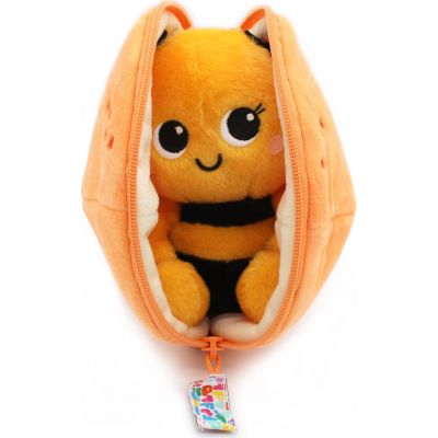 Peluche Les Flipetz Buzzet l'abeille/clémentine Les Déglingos