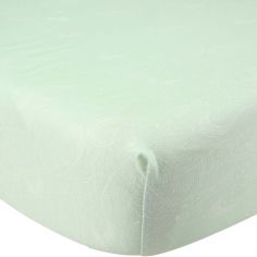 Drap housse en coton Au large de Nova (70 x 140 cm) - Trois Kilos Sept