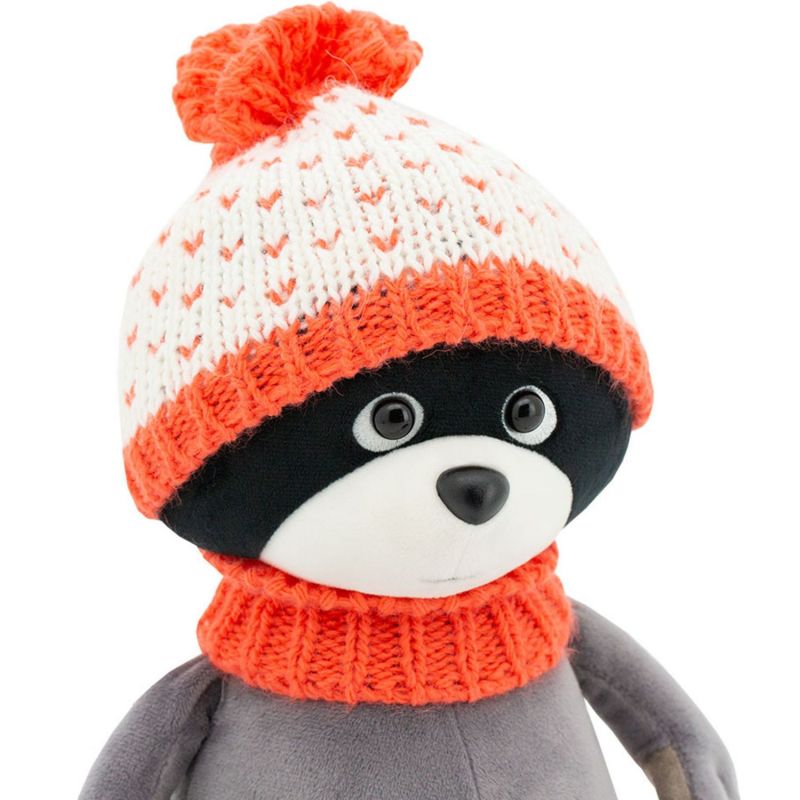Raton laveur avec bonnet orange Denny (25 cm assis) Orange Toys Produit 2