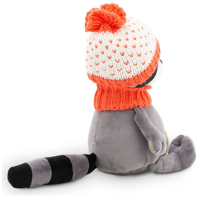 Raton laveur avec bonnet orange Denny (25 cm assis) Orange Toys Produit 4