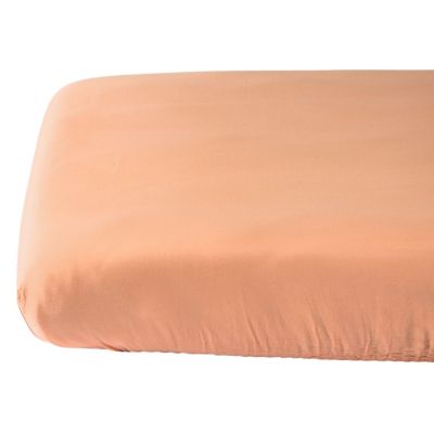 Drap housse Satin Peach (60 x 120 cm)  par Kadolis