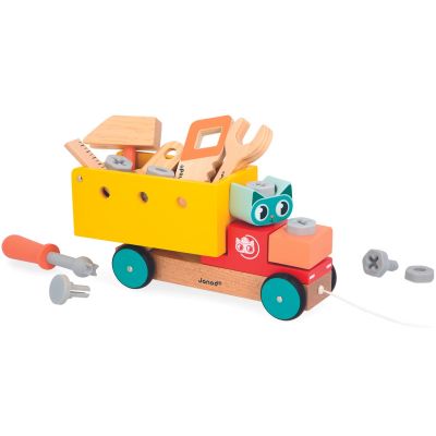 Camion de bricolage à tirer Brico'kids - Reconditionné
