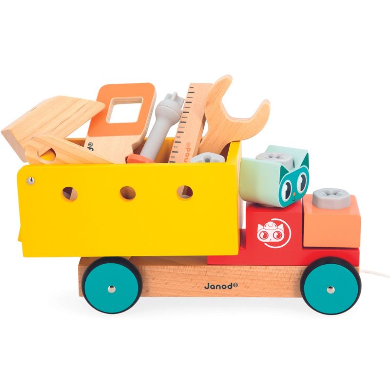 Camion de bricolage à tirer Brico'kids - Reconditionné Janod Produit 5