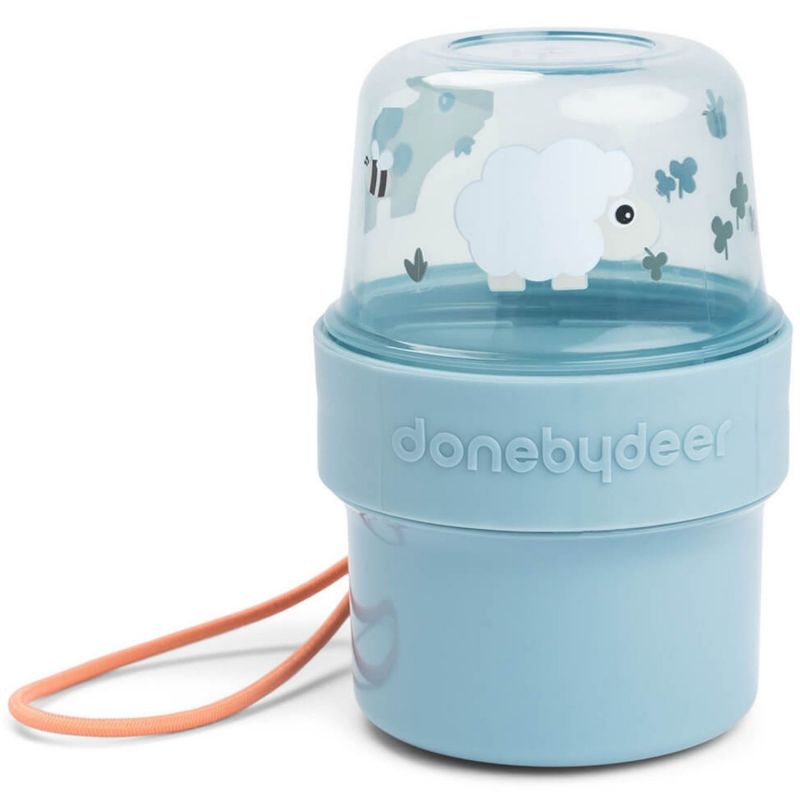 Boîte à goûter double petit Tiny farm Bleu Done by Deer Produit 1