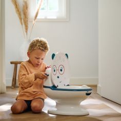 Mini toilette d'apprentissage Bleu