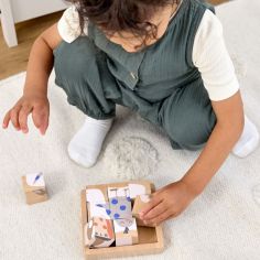 Cube Puzzle en bois Little Mateys