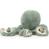 Peluche Ocean Cew Odell la pieuvre verte (49 cm)  par Jellycat