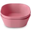 Lot de 2 bols carrés Dusty Rose Mushie Produit 1
