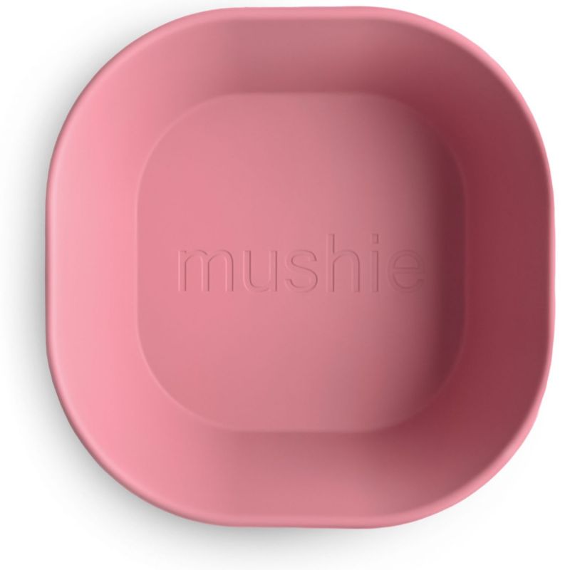 Lot de 2 bols carrés Dusty Rose Mushie Produit 2