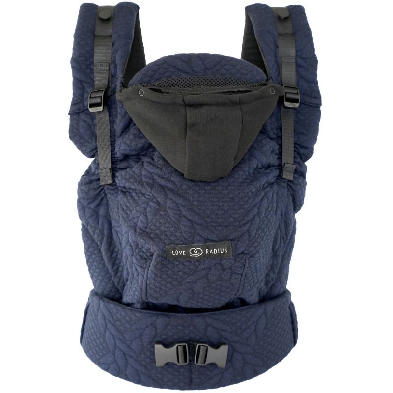 Porte bébé HoodieCarrier 2 Bleu Moelleux Love Radius Produit 3