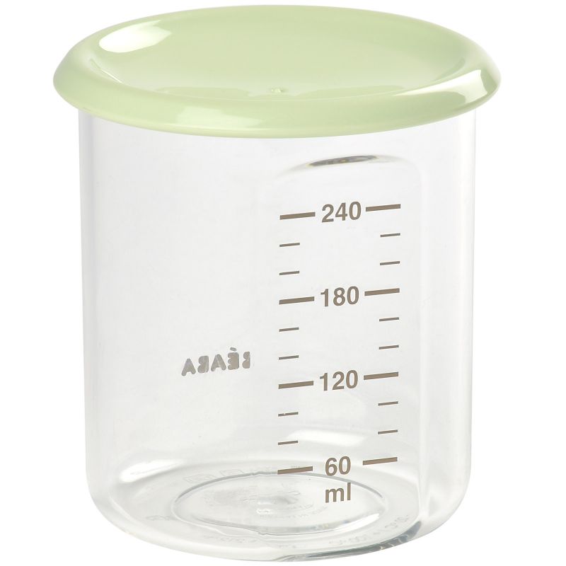 Pot de conservation en tritan Maxi portion vert (240 ml) Béaba