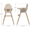 Chaise haute 2 en 1 Fini 2 Beige Kinderkraft Produit 9