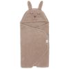 Couverture nomade Bunny Cloudy Rib Milky Coffee Jollein Produit 1