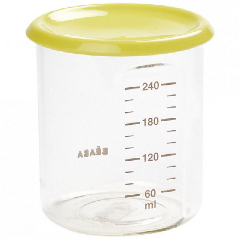 Pot de conservation Maxi portion néon (240 ml) Béaba