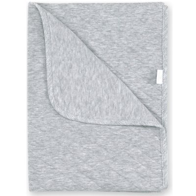 Couverture Mix grey Pady quilted jersey tog 1,5 3 (75 x 100 cm)  par Bemini