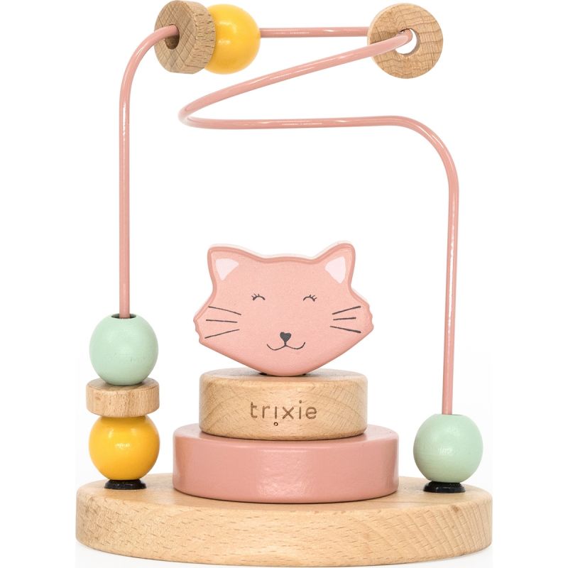 Boulier en bois avec tour à empiler Mrs. Cat Trixie Produit 3