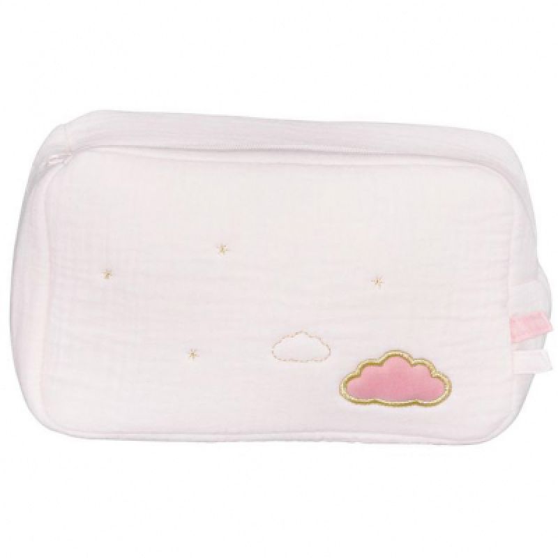 Trousse de toilette Lily poudrée Sauthon