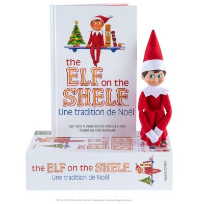 Coffret Lutin farceur et livre  par The Elf on the Shelf