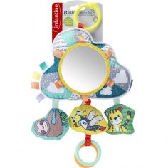 Miroir D'Activités Sophie La Girafe Multi-Supports - Peluche Avec Grelot, Pouët Et Anneau De Dentition