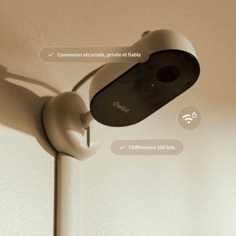 Pack chaussette connectée Dream Sock Bedtime Blue + Dream Sight Cam (0-18 mois) Owlet Ambiance 7