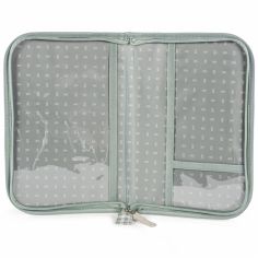 Protège carnet de santé I love vichy vert