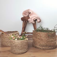 Lot de 3 paniers de rangement Abha (40 cm)