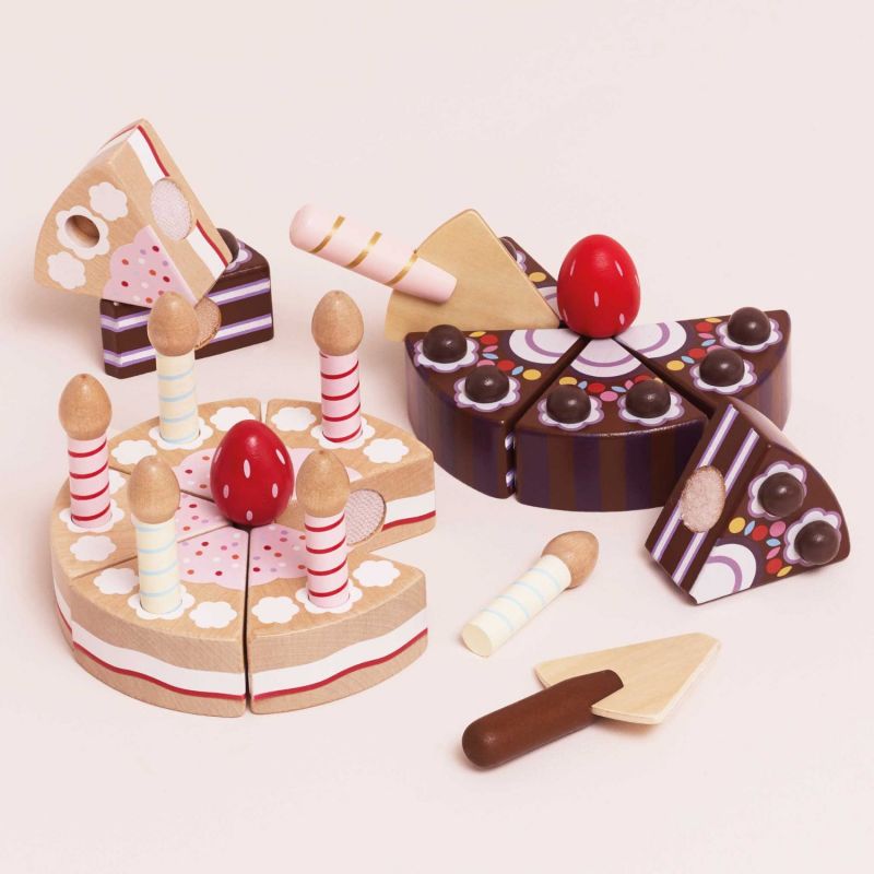 Gâteau au chocolat en bois FSC Le Toy Van Ambiance 2