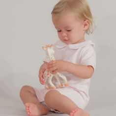 Coffret hochet + livre d'éveil Sophie la girafe Il était une fois