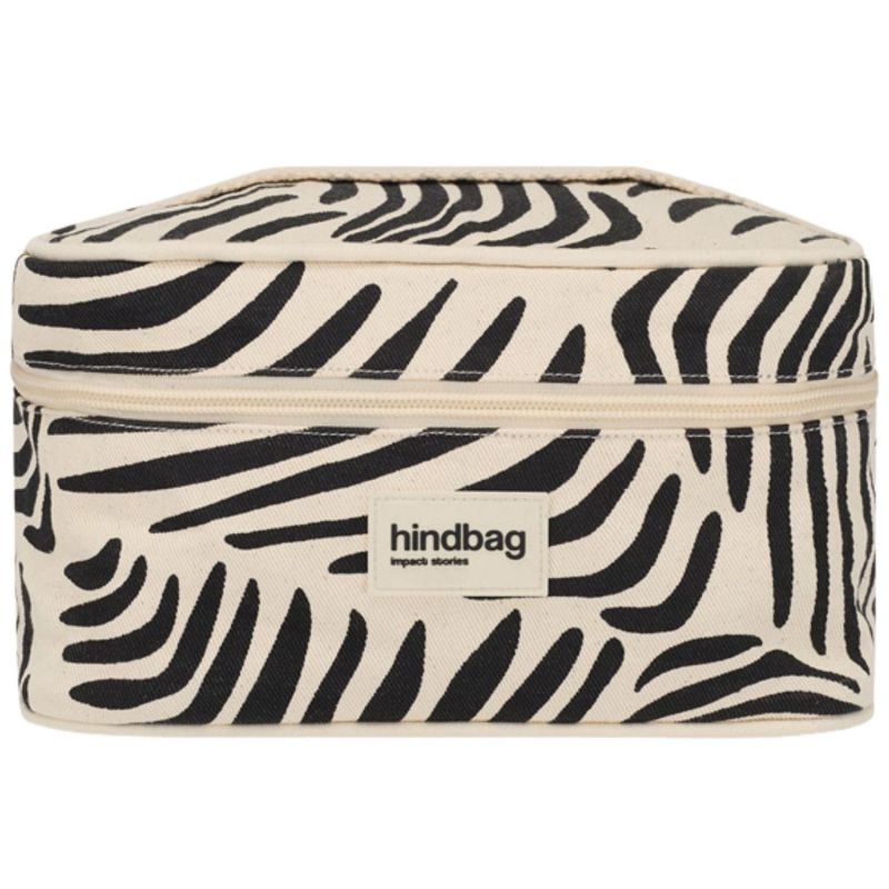 Vanity Gaspard Zèbre Ecru Hindbag Produit 1