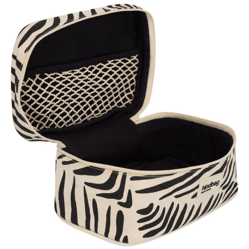Vanity Gaspard Zèbre Ecru Hindbag Produit ouvert 5