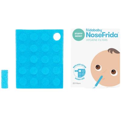 20 filtres hygiéniques pour mouche bébé NoseFrida  par Frida