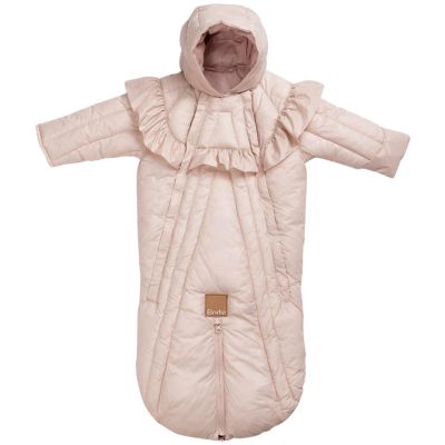 Combinaison pilote convertible Powder Pink (0-6 mois)