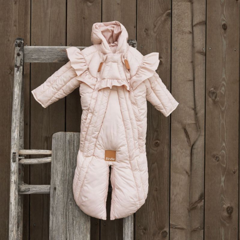 Combinaison pilote convertible Powder Pink (0-6 mois) Elodie Details Ambiance 6