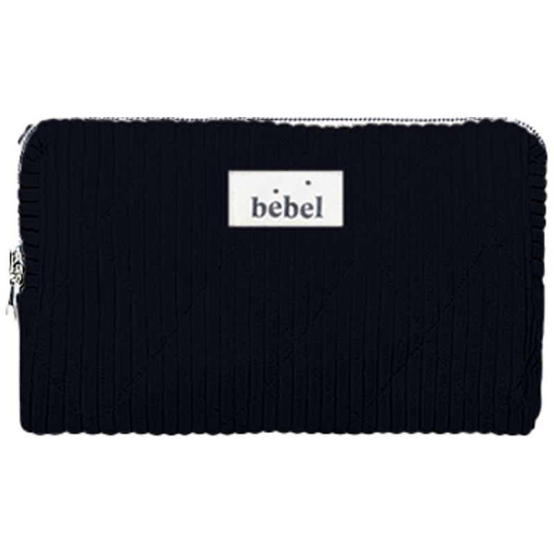 Trousse de toilette mini Velours noir BEBEL Produit 1 grande taille