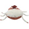 Peluche Cassecou le crabe et son bébé terracotta (39 cm)  par Les Déglingos