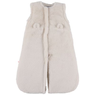 Gigoteuse en fausse fourrure beige (70cm)