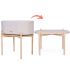 Berceau 2 en 1 lin beige - Childhome