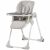Variation Gris du produit Chaise haute Yummy Grey de la marque Kinderkraft