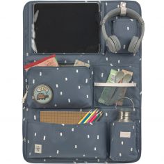 Organisateur de voiture Happy Prints bleu nuit