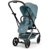 Poussette Compacte et Rotative Eezy S Twist+2 Châssis Taupe et Siège Stormy Blue Cybex Produit 1