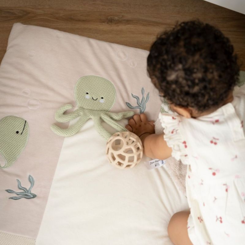 Lot de 2 balles de préhension Clay-Warm Linen Baby's Only Ambiance 4